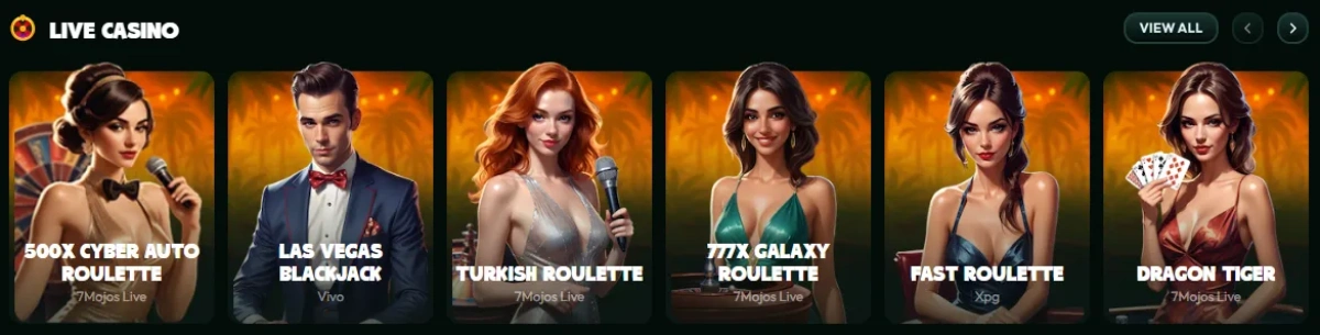 Tucan Live casino